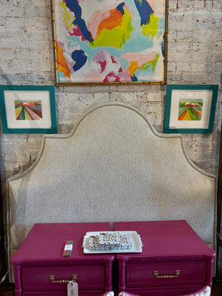 Queen Upholstered Headboard.