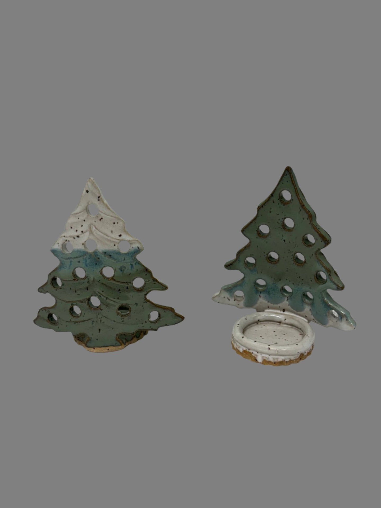 T-Light Christmas Trees - Pamela Taylor Pottery