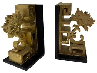 Lotus Flower Bookends