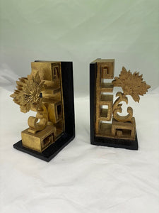 Lotus Flower Bookends