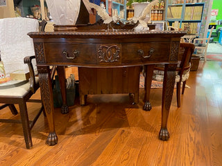 Antique Mahogany Empire Style Buffet.