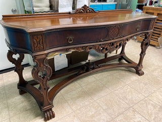 Vintage Chippendale Carved Buffet.
