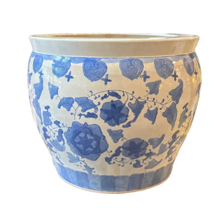 Blue and White Porcelain Planter