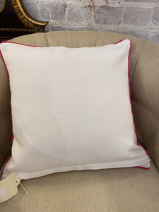 Custom Stroheim Jaipur Fuchsia Pillow