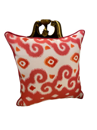 Custom Stroheim Bhutan Fuchsia Pillow