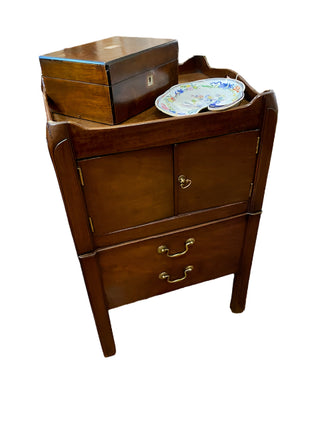 Antique English Commode Cabinet