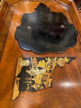 Load image into Gallery viewer, Antique Chinoiserie Folding Wall Shelf
