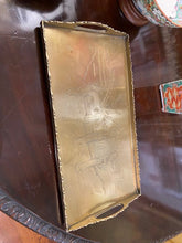 Load image into Gallery viewer, Antique Rectangular Brass Opium Tray
