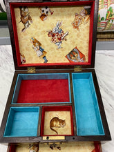 Load image into Gallery viewer, Antique campaign box/ jewelry box
