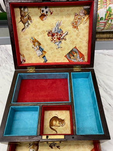Antique Campaign Box / Jewelry Box