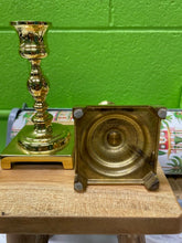 Load image into Gallery viewer, Pair of Vintage Brass Candlesticks
