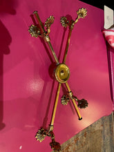 Load image into Gallery viewer, Vintage Sadek Adjustable Brass Plate/Bowl Stand
