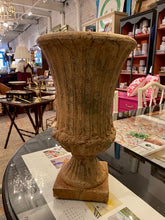 Load image into Gallery viewer, Vintage Clay Garden Urn
