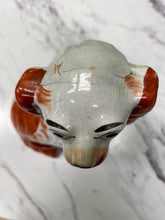 Load image into Gallery viewer, Single Vintage Staffordshire Dog Figurine
