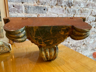 Antique Gilded Wall Shelf