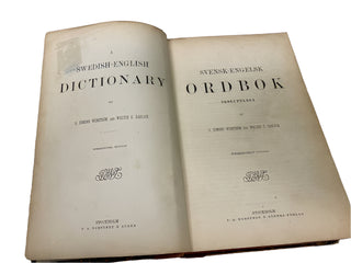 Antique Swedish-English Dictionary
