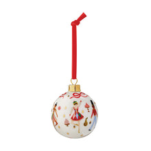 Load image into Gallery viewer, Rifle Paper Co. Nutcracker Porcelain Ornament
