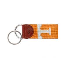 Tennessee (Power T) Needlepoint Key Fob