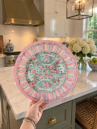 Grandmillennial China Plate Cutting Board.