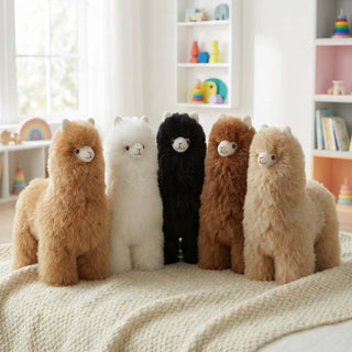 Alpaca Stuffed Animal - Alpaca Medium 12".