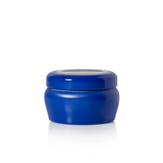 Volcano Blue Mini Tin Candle.
