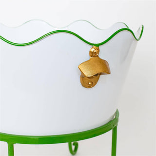 Garden Party Scalloped Beverage Tub (Pk/02).