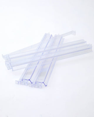 Clear Acrylic Rack and Pusher Set.