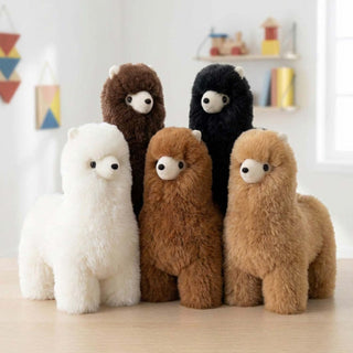 Alpaca Stuffed Animal - Small Alpaca 9".
