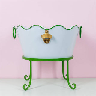 Garden Party Scalloped Beverage Tub (Pk/02).