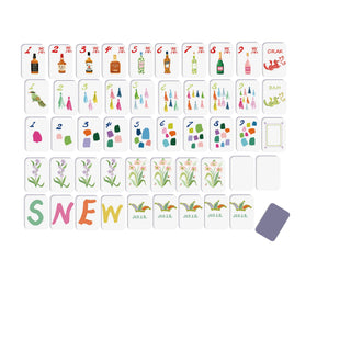 Cocktails Mahjong Tiles (Preorder).