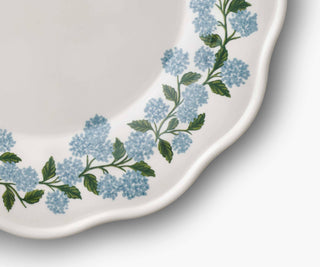 Hydrangea Melamine Dinner Plates