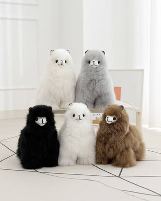 Alpaca Stuffed Animal - Alpaca - Micro 7".