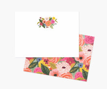 Load image into Gallery viewer, Rifle Paper Co. Social Stationery Set - Juliet Rose
