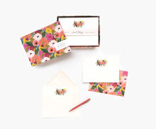 Load image into Gallery viewer, Rifle Paper Co. Social Stationery Set - Juliet Rose
