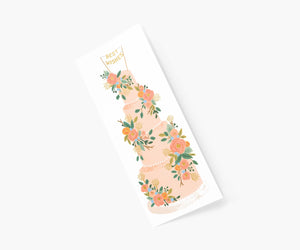 Rifle Paper Co. Wedding Greeting Card - Tall Wedding Cake