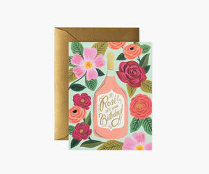 Rifle Paper Co. Birthday Greeting Card - Rosé Its Your Birthday