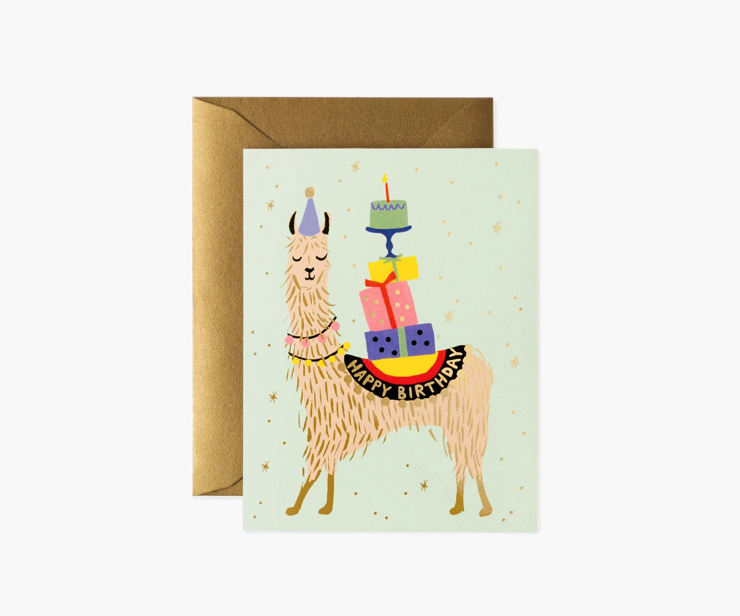 Rifle Paper Co. Birthday Greeting Card - Llama
