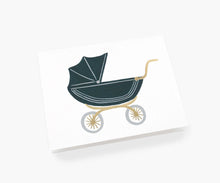 Load image into Gallery viewer, Rifle Paper Co. Baby Greeting Card - Pram
