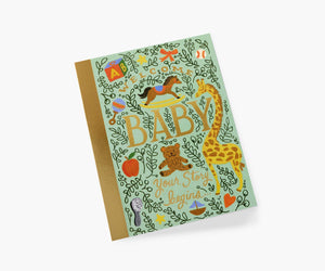 Rifle Paper Co. Baby Greeting Card - Storybook