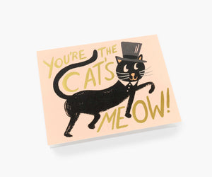 Rifle Paper Co. Greeting Card - Cat's Meow