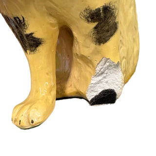 Vintage Staffordshire Style Dog Bookends.
