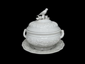 Mottahedah Bird Soup Tureen With Stand