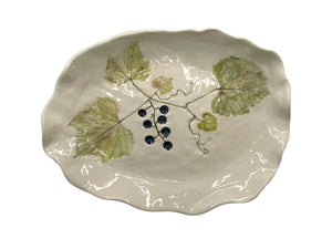 'Grape' Plate by Ann Kennedy