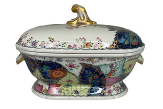 Mottahedah Rectangular Tobacco Soup Tureen