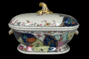 Mottahedah Rectangular Tobacco Soup Tureen