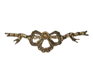 Brass Bow Wall Decor