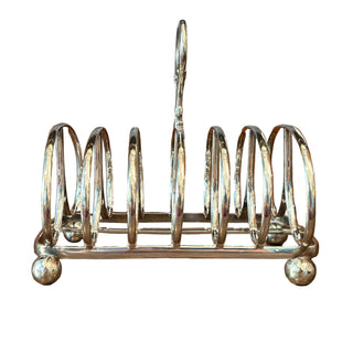 Vintage Toast Rack with Round Feet.