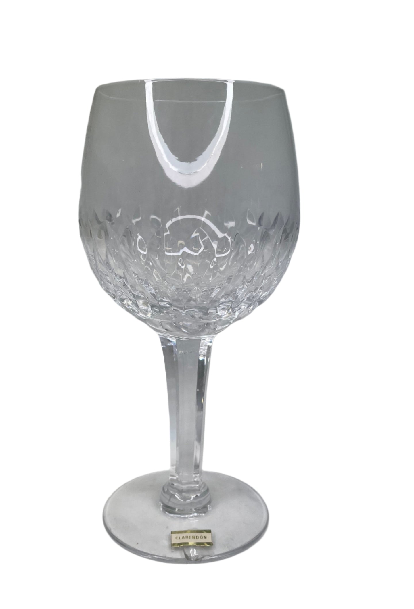 Set of Seven Clarendon by Royal Doulton Water Goblets