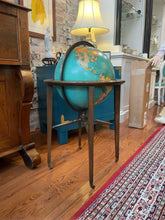 Load image into Gallery viewer, Globe in Rolling Stand with Brass Hardware
