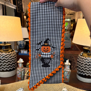 Halloween Embroidered Wreath Sashes.